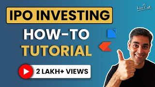 IPO Investing Strategy 2021 | How to invest in IPOs on your broker account? | Ankur Warikoo Hindi