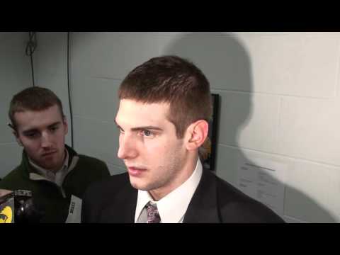 Eric May post game after win over #6 Purdue