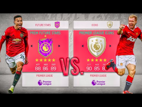 Premier League ICONS vs  Premier League FUTURE STARS! - FIFA 20 Career Mode
