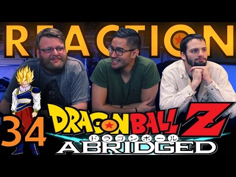 TFS DragonBall Z Abridged REACTION!! Episode 34