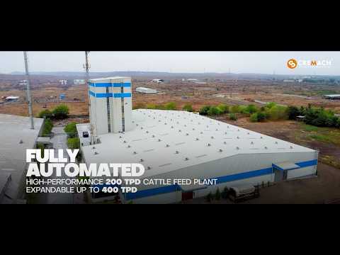 Latest Fully Automatic Cattle Feed Plant | 200 TPD