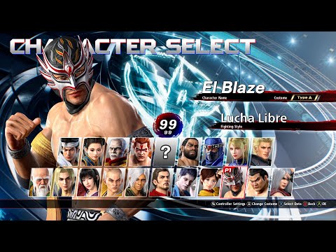 Virtua Fighter 5 R.E.V.O World Stage Arcade Mode:El Blaze VS Dural