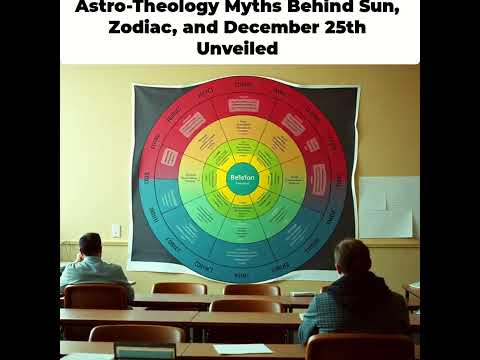 Astro-Theology: Myths Behind Sun, Zodiac, and December 25th Unveiled!