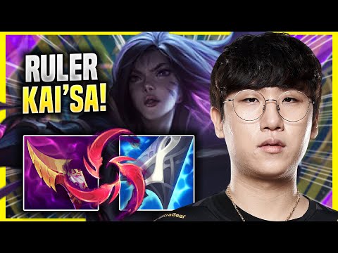 RULER CHILLING WITH KAI'SA! - GEN Ruler Plays Kai'sa ADC vs Jhin! | Preseason 2022