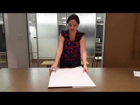 How To Fold An Architectural Drawing