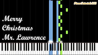 Merry Christmas Mr. Lawrence - Ryuichi Sakamoto (Piano Tutorial) [Synthesia]