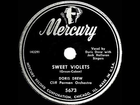1951 Doris Drew - Sweet Violets