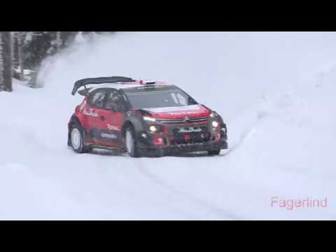 Mads Östberg test for Rally Sweden 2018