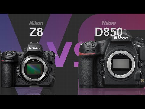 Nikon Z8 vs Nikon D850