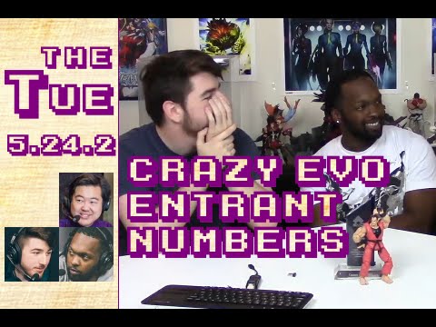 Tuesday: Evo 2016 Entrant Numbers (5.24.2)