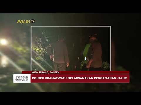 PRESISI UPDATE: QUICK RESPON POLRESTA SERANG KOTA MENANGANI POHON TUMBANG 08/02/2025 (18.00)