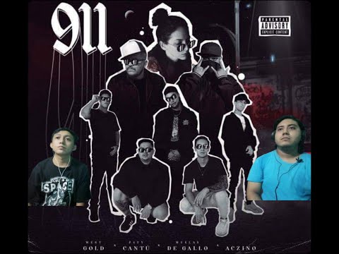 Yucatecos reaccionan a... 911- Paty Cantú, West Gold, Muelas De Gallo, Aczino (Lyric Video)