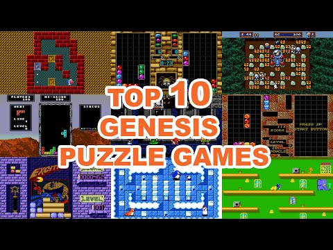 TOP 10 Sega Genesis puzzle Games [1080p 60FPS]