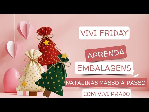 🎄✨Anjinho Porta presentes #02 - Embalagens Natalinas ✂️❤️