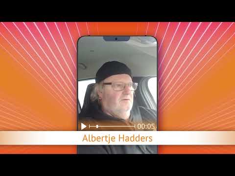 TV Oranje app videoboodschap - Albertje Hadders