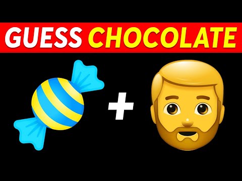 🍫 Guess The Chocolate By Emoji 🍫 | Emoji Quiz