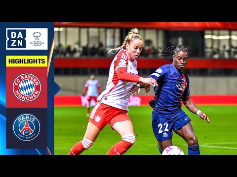 HIGHLIGHTS | Bayern Munich vs. PSG (UEFA Women's Champions League 2023-24 Matchday 6)