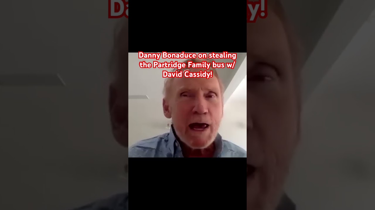 Danny Bonaduce on stealing the Partridge Family bus with David Cassidy!