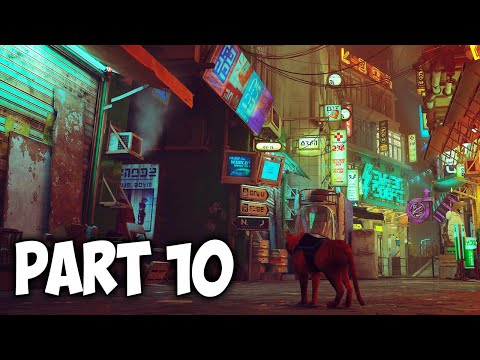 STRAY - MIDTOWN Part 10 - Walkthrough Gameplay (FULL GAME)