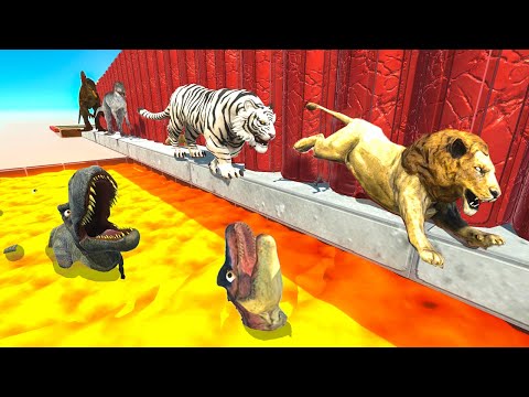 BriDge gEts nArroWeR, wHo'LL fALL sUccEssFuLLy - Animal Revolt Battle Simulator
