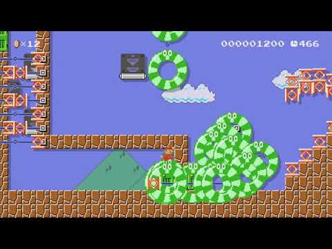 Bouncy Horror by Rcktblstr - Super Mario Maker - No Commentary 1bv