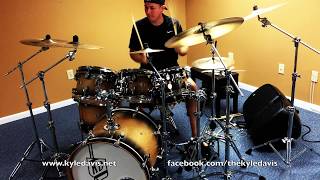 Phil Collins - That&#39;s How I Feel (drum cover by Kyle Davis)
