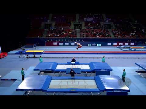 ROMERO ROSARIO Noemi (ESP) W - 2022 Trampoline Worlds, Sofia (BUL) - Q Trampoline Exercise 2