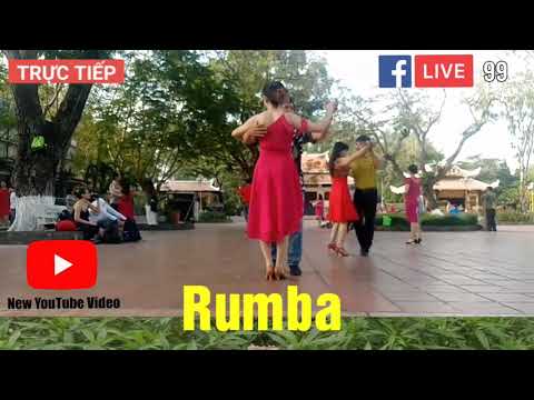 Khiêu vũ Rumba cổ điển chuẩn bước Sài Gòn xưa, nhạc Rumba chuẩn.