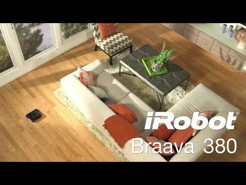 thumbnail video image 2 of Robot Trapeador iRobot Braava Braava 380T, 2 of 5
