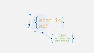 JSON Schema Validators | What is WoT