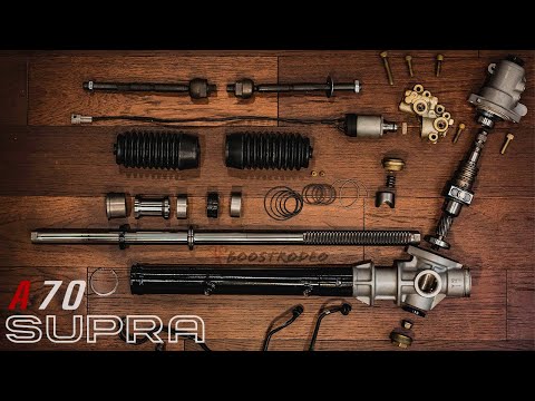 How To Rebuild Your MKIII Supra Power Steering Rack and Pinion:  A70 S1•E2