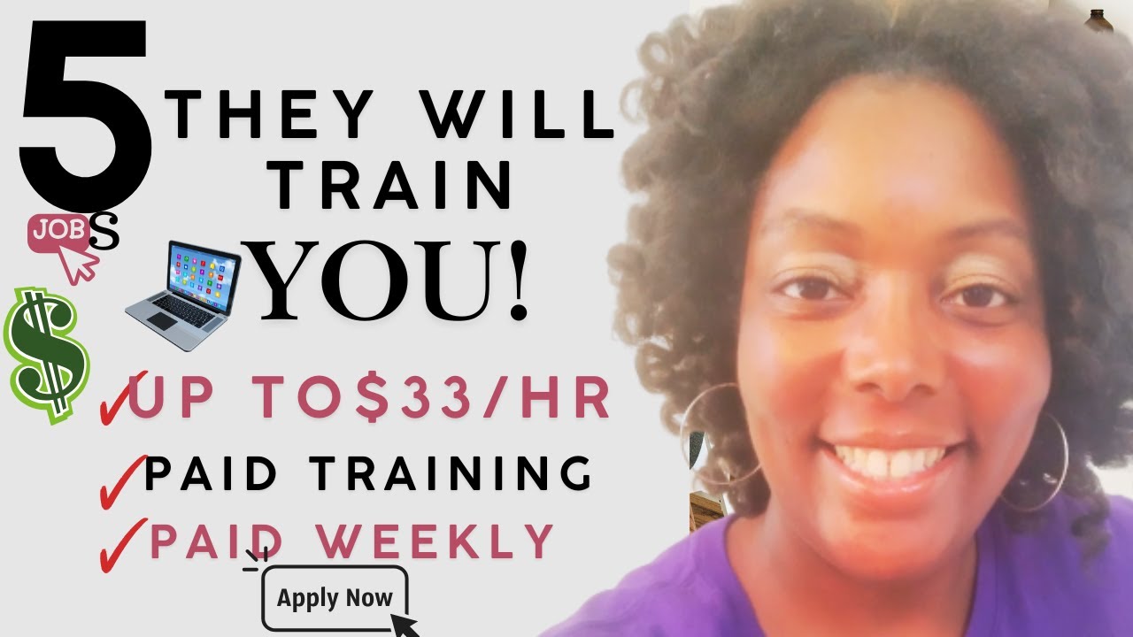 🔥 They Will Train You! Get Hired Fast for Work from Home Jobs