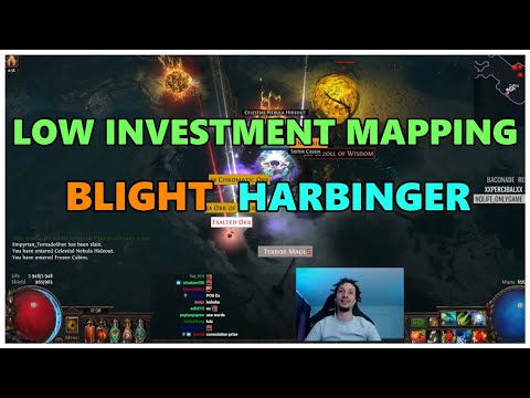 [PoE] Blights in Frozen Cabins - Low Investment Mapping - Stream Highlights #618