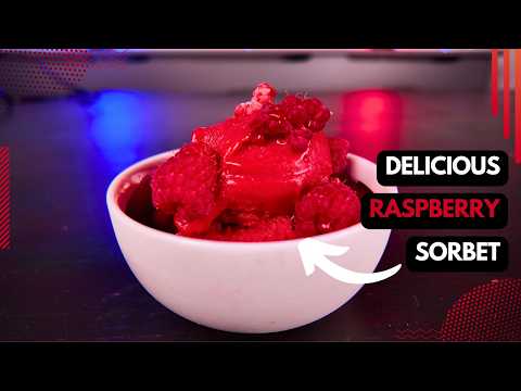DELICIOUS Raspberry Sorbet! 🍧 | Ninja Creami Recipe