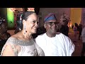 RICHEST MAN IN AFRICA ALIKO DANGOTE STORM IN DANJUMA WIFE 70th BIRTHDAY PARTY