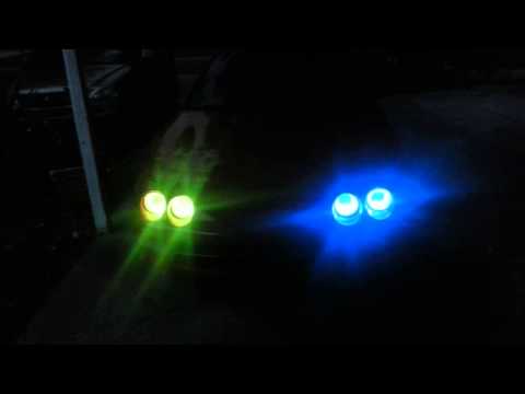 Acura integra custom halo headlights