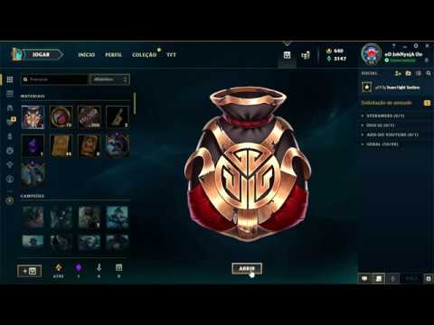 Abrindo orbs Reinos Mech do Passe