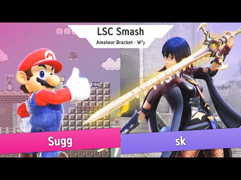 LSC Smash - Sugg (Mario) Vs. Sk (Byleth, Donkey Kong) - Amateur Bracket - Winner R4