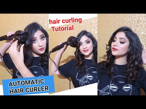 How to use automatic hair curler