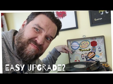Upgrade your Crosley Record player! Quick, easy, and cheap!