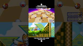 TAILS WORLD - TAILS CHASING ME | Sonic Mania + Sonic Advance 2 | #shorts #sonicshorts