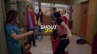 Shout - Glee  [sub. Español]