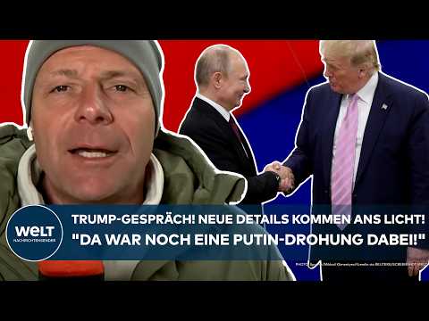 Video Thumbnail: UKRAINE-KRIEG: Trump-Gespräch! Neue Details "durchgestochen"! "Da war noch eine Putin-Drohung dabei"