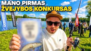 Pirmą kartą gyvenime dalyvavau žvejybos VARŽYBOSE