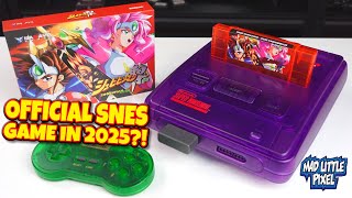 Shockman Zero: Nintendo Satellaview Exclusive FINALLY Has A SNES Cart 🤯 (Unboxing & Gameplay)