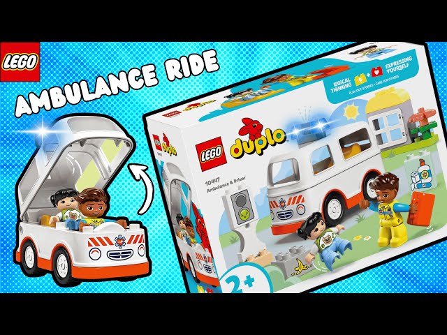 Vídeo relacionado con LEGO Duplo Mi Ciudad Ambulancia y Conductor - Juegos Didácticos para Niños y Niñas de 2+ Años - Kit Médico Infantil con Coche y Casita de Juguete, 2 Figuras y Ladrillo de Primeros Auxilios 10447