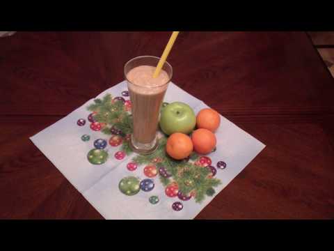 Для здоровья  Коктейль - Смузи  с апельсином и бананом.