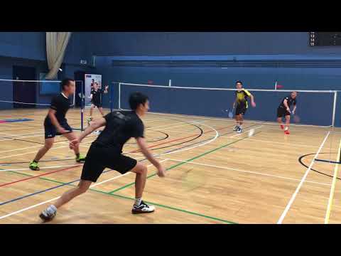 Badminton MD Joseph&Ed(imperial) vs Chichester
