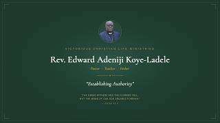 Establishing Authority