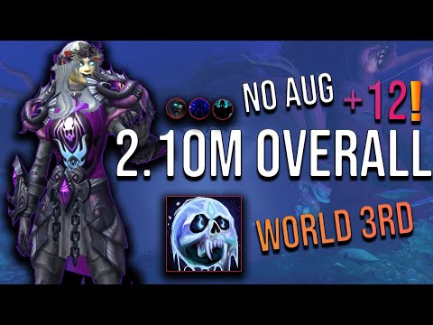 +12 Mists of Tirna Scithe Frost DK 2.10M Overall [No Aug] M+ POV | 11.0 & 11.0.2 (S1 TWW)